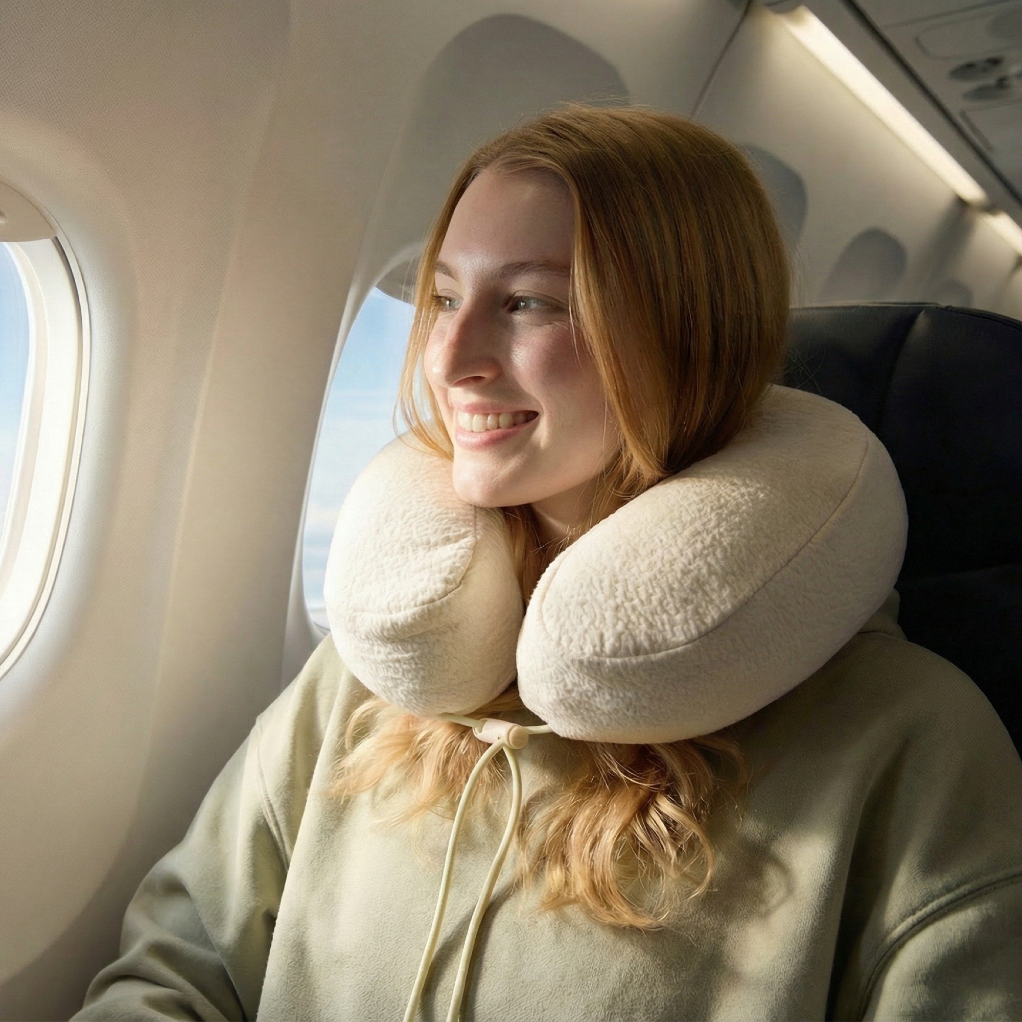 Avocado Organic Latex Travel Neck Pillow